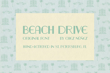 BEACH DRIVE: Vintage Florida Beach