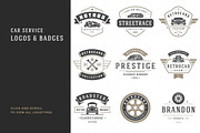 Car Garage Badges & Logos, a Branding & Logo Template by Vasya Kobelev (Thumbnail 6 of 19)