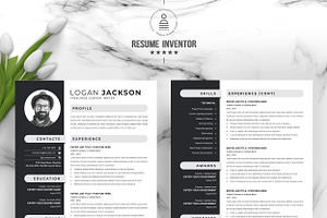 Professional Resume Template & Photo