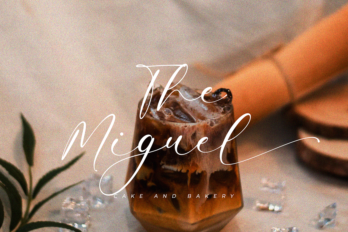 Aftershine Elegant Calligraphy Font, a Script Font by Pen Culture (Photo 5 of 9)