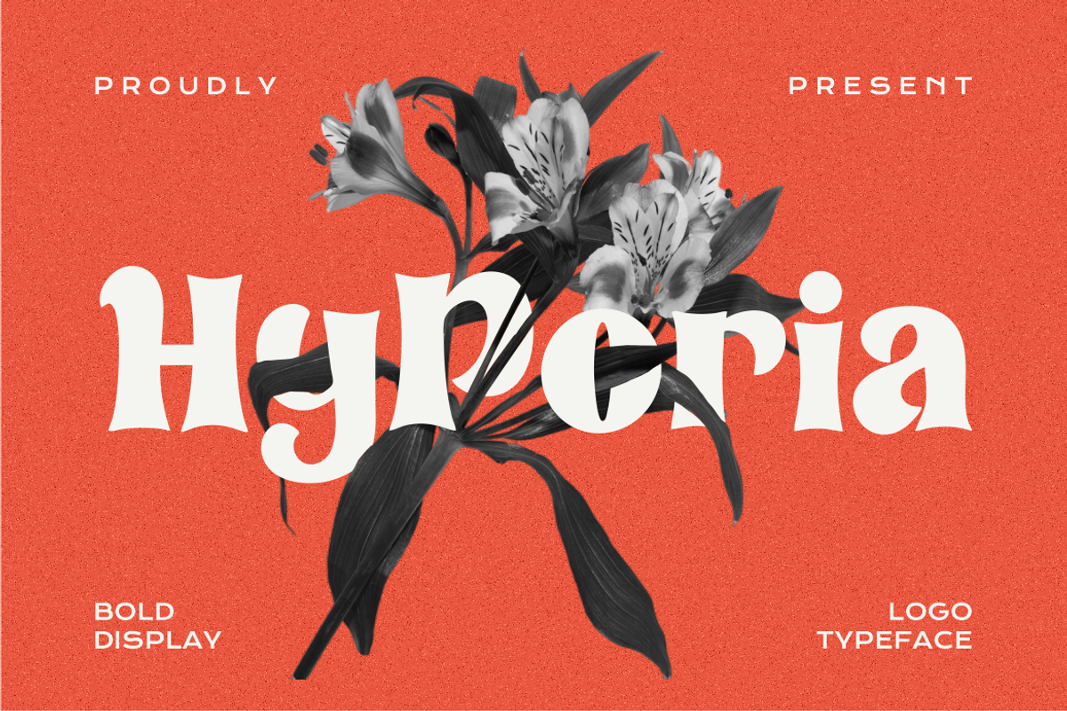 Hyporia Bold Logo Font, a Font by PutraCetol Studio (Photo 1 of 5)