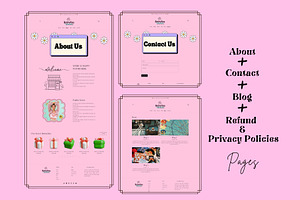 Retro Pink Shopify 2.0 Theme