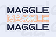 Maggle – Professional Branding Font, a Sans Serif Font by Artiveko (Thumbnail 6 of 8)