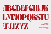Evismes Stylish Sans, a Sans Serif Font by Khoir (Thumbnail 9 of 10)