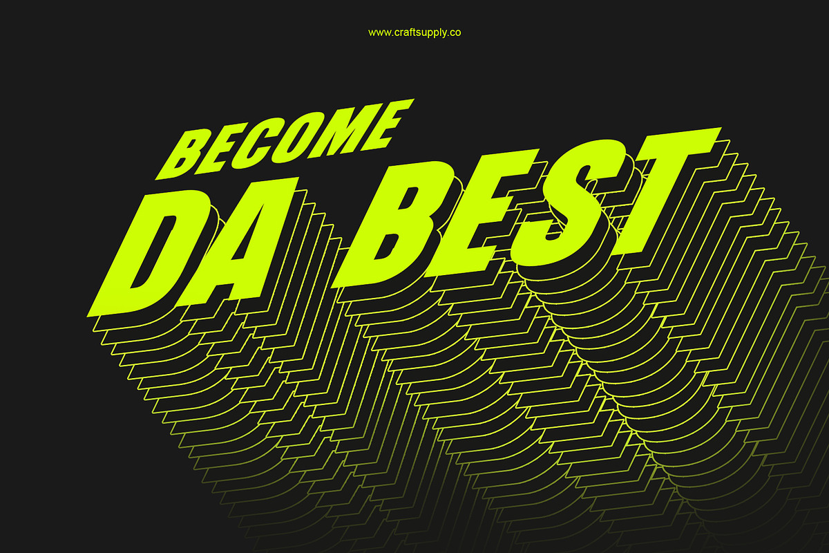 Arnel – Bold Sans Serif, a Sans Serif Font by Craft Supply Co. (Photo 6 of 8)