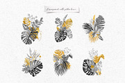 Tropical gold, a Decorative Illustration by handsketched (Thumbnail 7 of 15)
