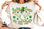 Lucky Goose On The Loose Png, an Illustration by Daily.Designs (Thumbnail 2 of 5)