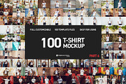 100 T-Shirt Mockup Part 6, a Shirt Mockup by Freeman Studio (Thumbnail 1 of 8)