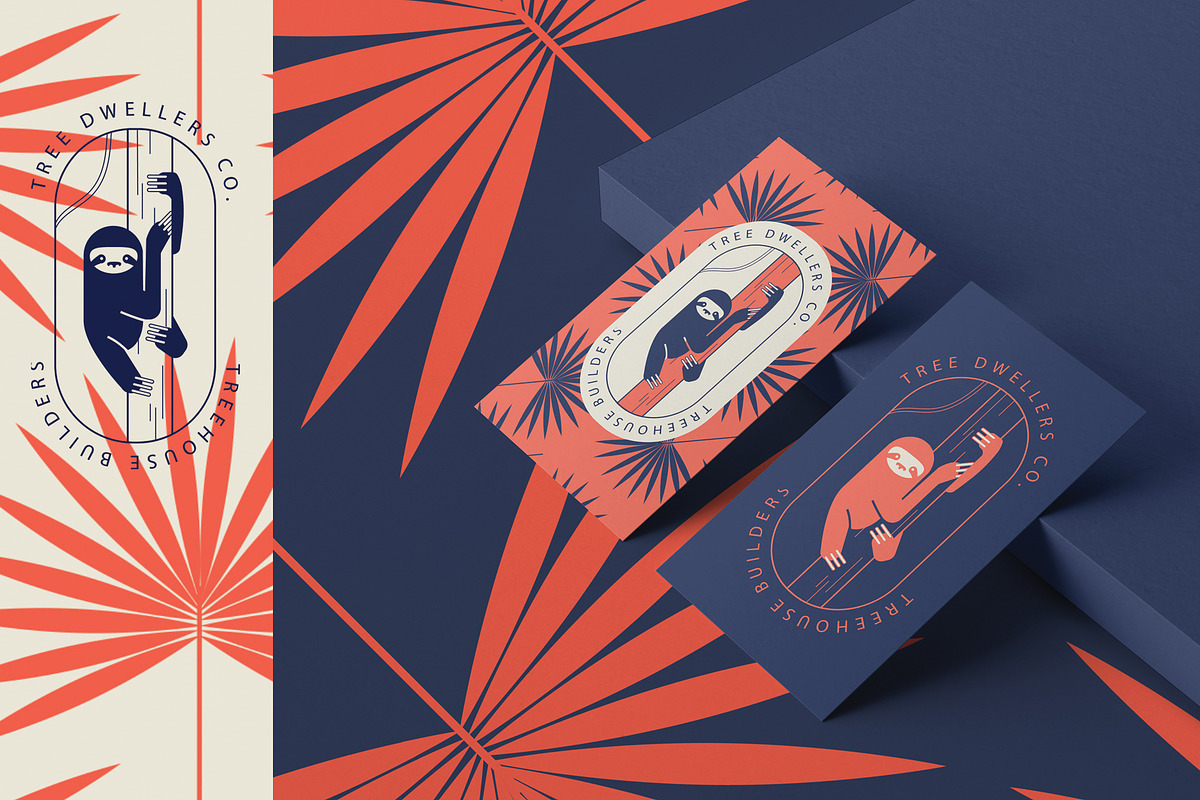 Tropical Logos and Patterns, a Branding & Logo Template by Polar Vectors (Photo 7 of 16)