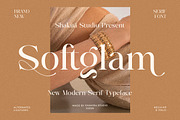 Elegant Luxury Serif - Softglam, a Serif Font by Shakira Studio (Thumbnail 1 of 10)