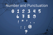 Black Spider Web, a Font by Actual Pixel (Thumbnail 5 of 6)