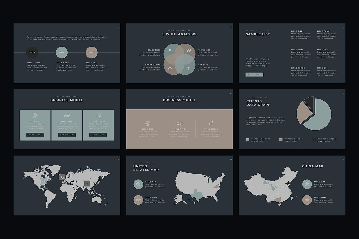 Segoe Minimal PowerPoint Template, a Presentation Template by slidequest (Photo 7 of 18)