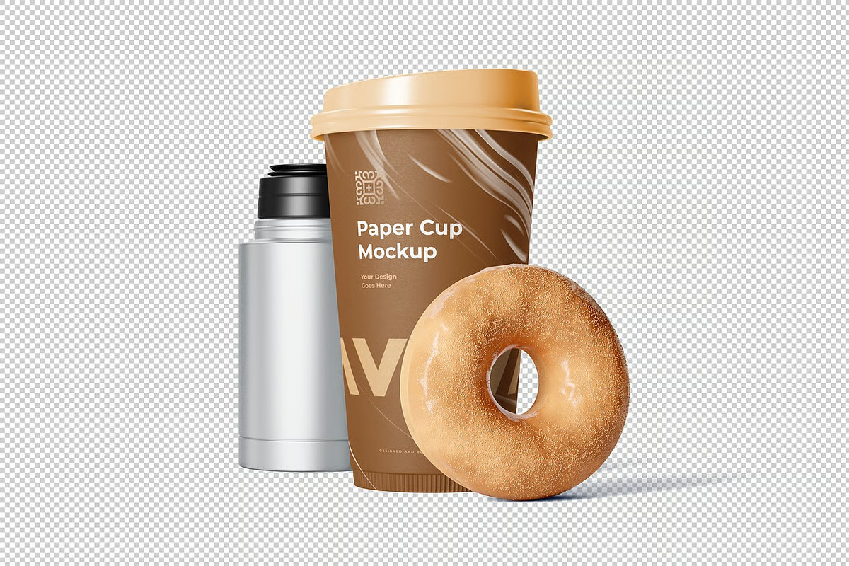 Paper Cup Mockup, a Product Mockup by zpackcreative (Photo 5 of 5)
