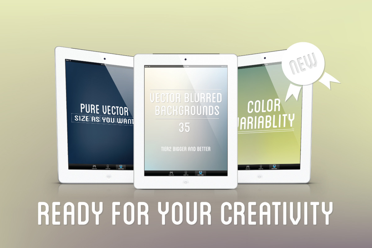 35 vector blurred backgrounds preview 4