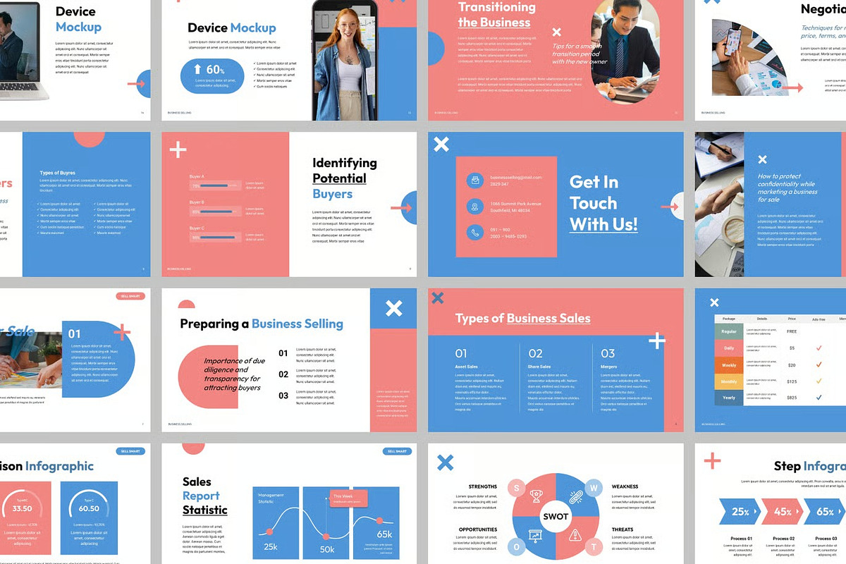Business Selling Keynote Templates, a Presentation Template by Fit-tee (Photo 2 of 2)