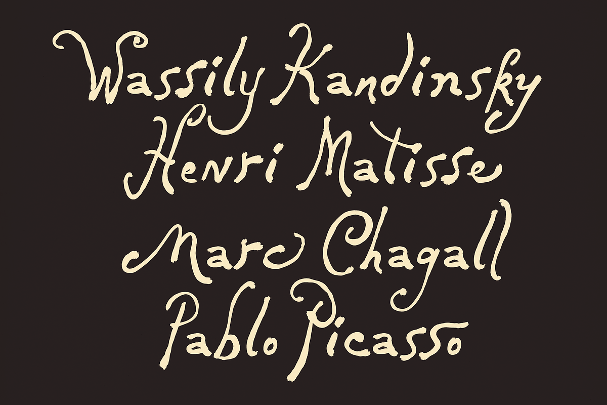 A Summer in Paris, a Handwritten Font by PeachCreme (Photo 6 of 18)