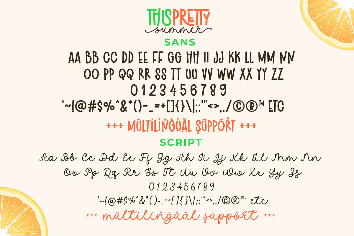 Pretty Summer - Cute Fonts Duo, a Handwritten Font by Airotype (Photo 10 of 12)