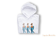 ORANGE & BLUE 34 FASHIONISTA CLIPART, a Person Illustration by Une Affaire de Filles (Thumbnail 4 of 5)