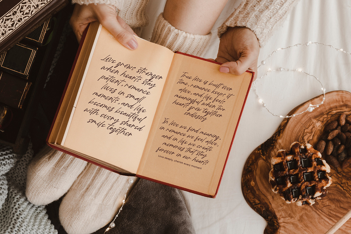 Oldpen Sunday Ink Handwritten Font, a Script Font by Letterena Studios Script (Photo 10 of 15)