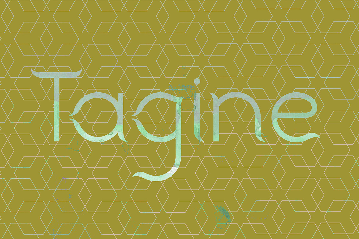 Tagine. Chic new font for designers, a Sans Serif Font by LostandFoundry (Photo 2 of 7)
