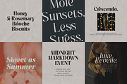 Pure Motif - An Elevated Serif Font, a Serif Font by VP Fonts (Thumbnail 13 of 27)