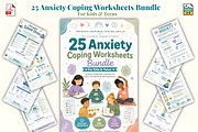 Mega Printable Worksheets Bundle, a Marketing Template by Design Station (Thumbnail 2 of 4)
