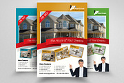Real Estate Agency PSD Flyer, a Flyer Template by Business Flyers (Thumbnail 1 of 4)