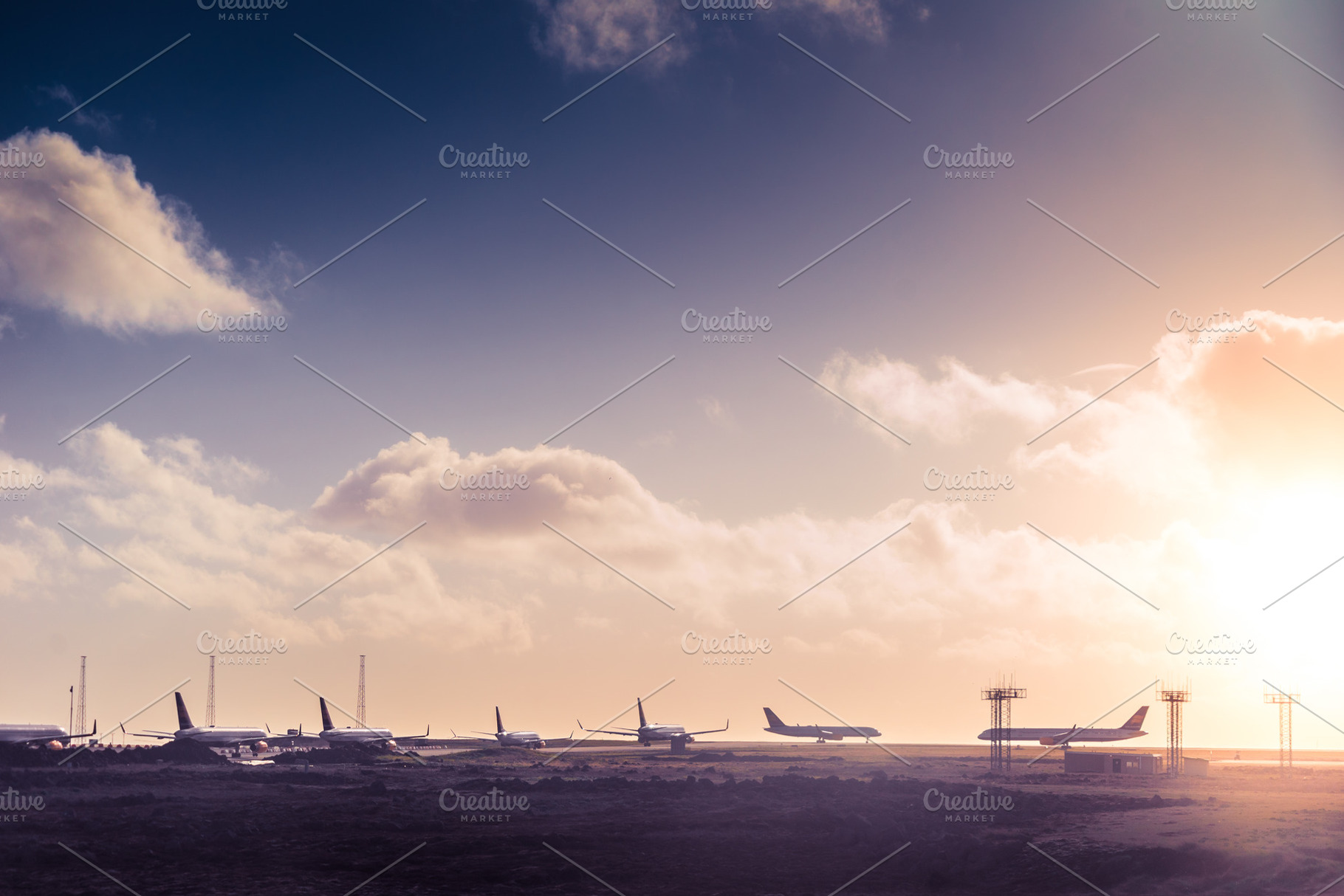 Airplane taxiway queue containing aero, aircraft, and airplane, a Transportation Photo by Viktor Hanacek