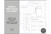 Gratitude Journal Printable Bundle, a Templates & Theme by Templatables (Thumbnail 8 of 10)