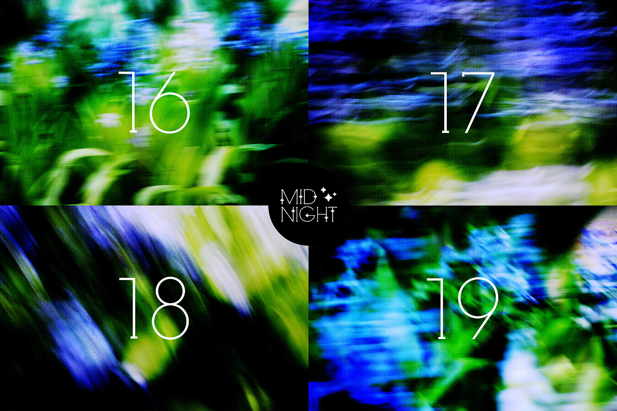 Blurry gradient flower backgrounds, a Background Graphic by LiiaLonn Studio (Photo 6 of 7)