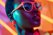 109 Fashion models in sunglasses, a Beauty & Fashion Photo by Handmadefont (Thumbnail 71 of 113)