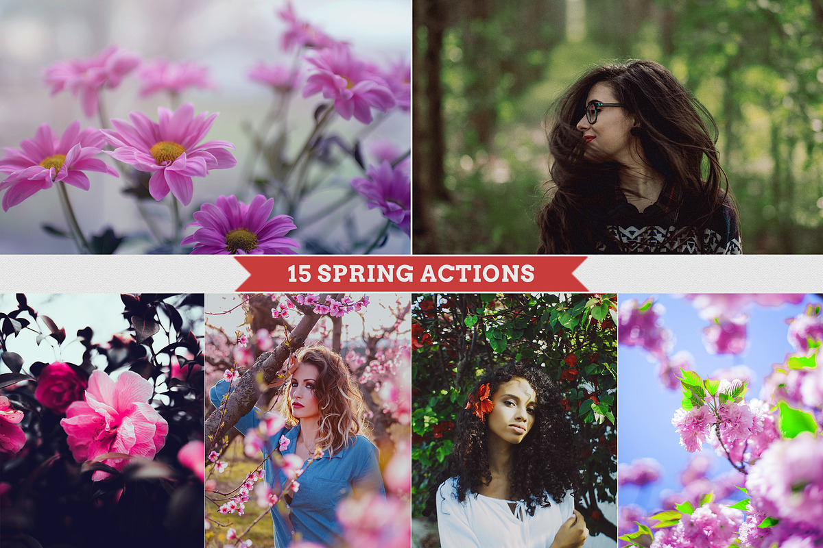Spring Photoshop Actions, an Action Add-On by Bato (Photo 1 of 16)
