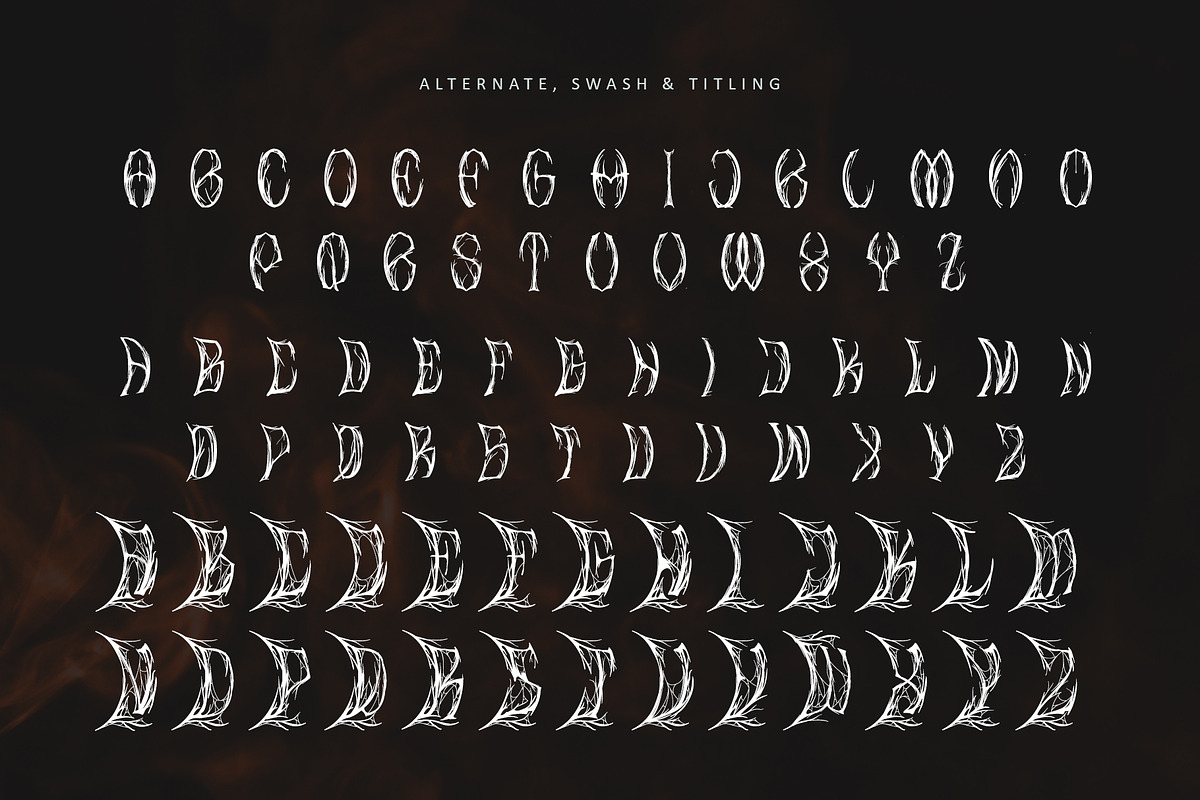 Dark Majesty, a Blackletter Font by Letterara (Photo 8 of 10)