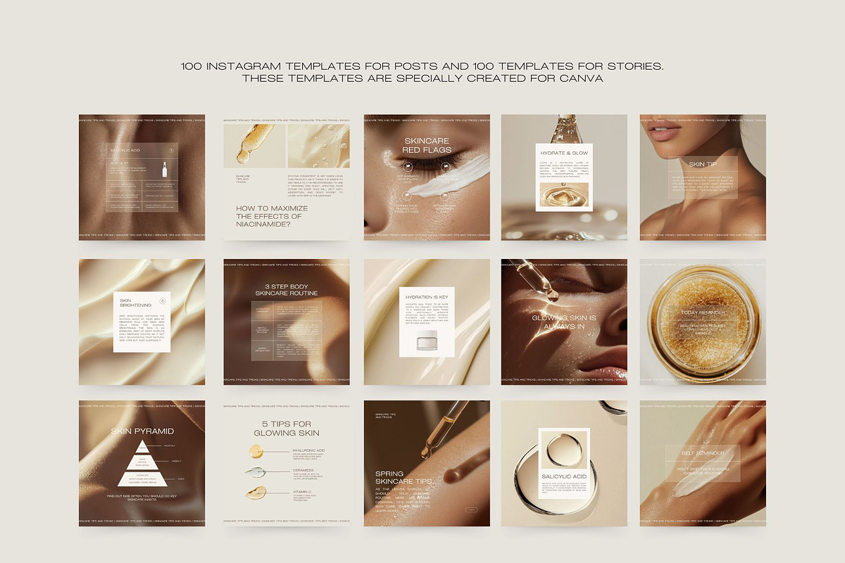 800 Beauty Instagram Content Kit, a Social Media Template by Instprofi | Studio Estimo (Photo 26 of 26)