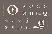 Aseno Modern - Ligatures Serif Font, a Serif Font by Nirmana Visual (Thumbnail 10 of 17)