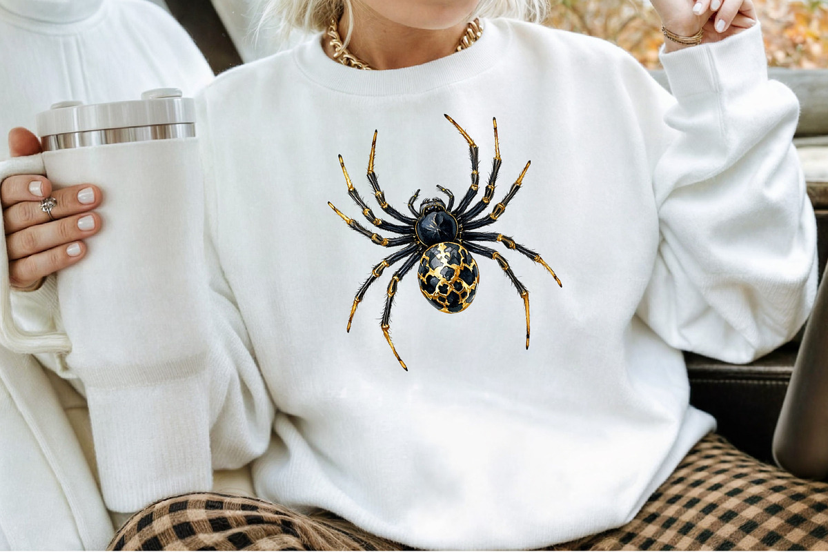 Luxury Black Halloween Clipart, an Illustration by Sublimation Artist (Photo 4 of 6)