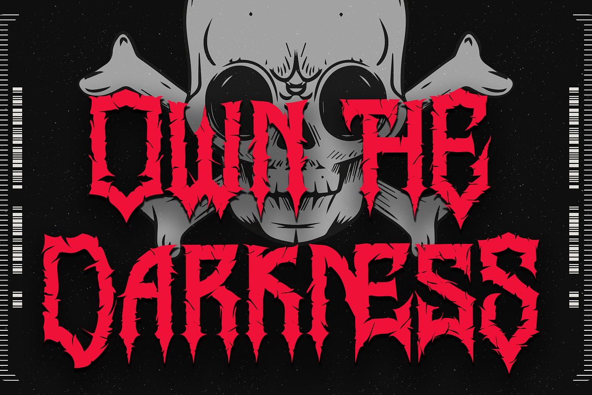 Ravenmorth – Black Metal Gothic Font, a Blackletter Font by Letterara (Photo 5 of 11)