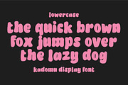 Kadomu - Cute Handwritten Font, a Handwritten Font by tebaltipislab (Thumbnail 8 of 14)
