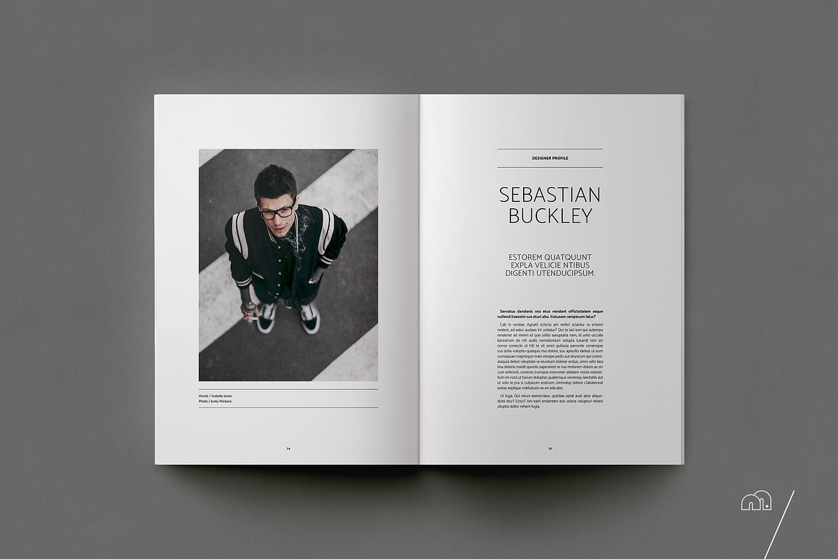 Finley Magazine, a Magazine Template by bilmaw creative (Photo 9 of 16)