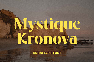 Mystique Kronova Retro Serif Font