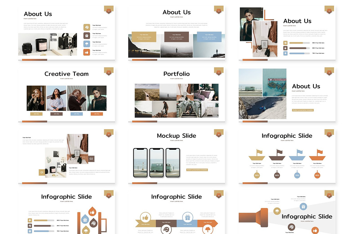 Garuno - Keynote Template, a Presentation Template by AQR Studio