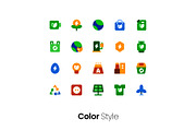 6 Styles Ecology Icon Pack, a Duotone Icon by hafizhhapis (Thumbnail 3 of 7)