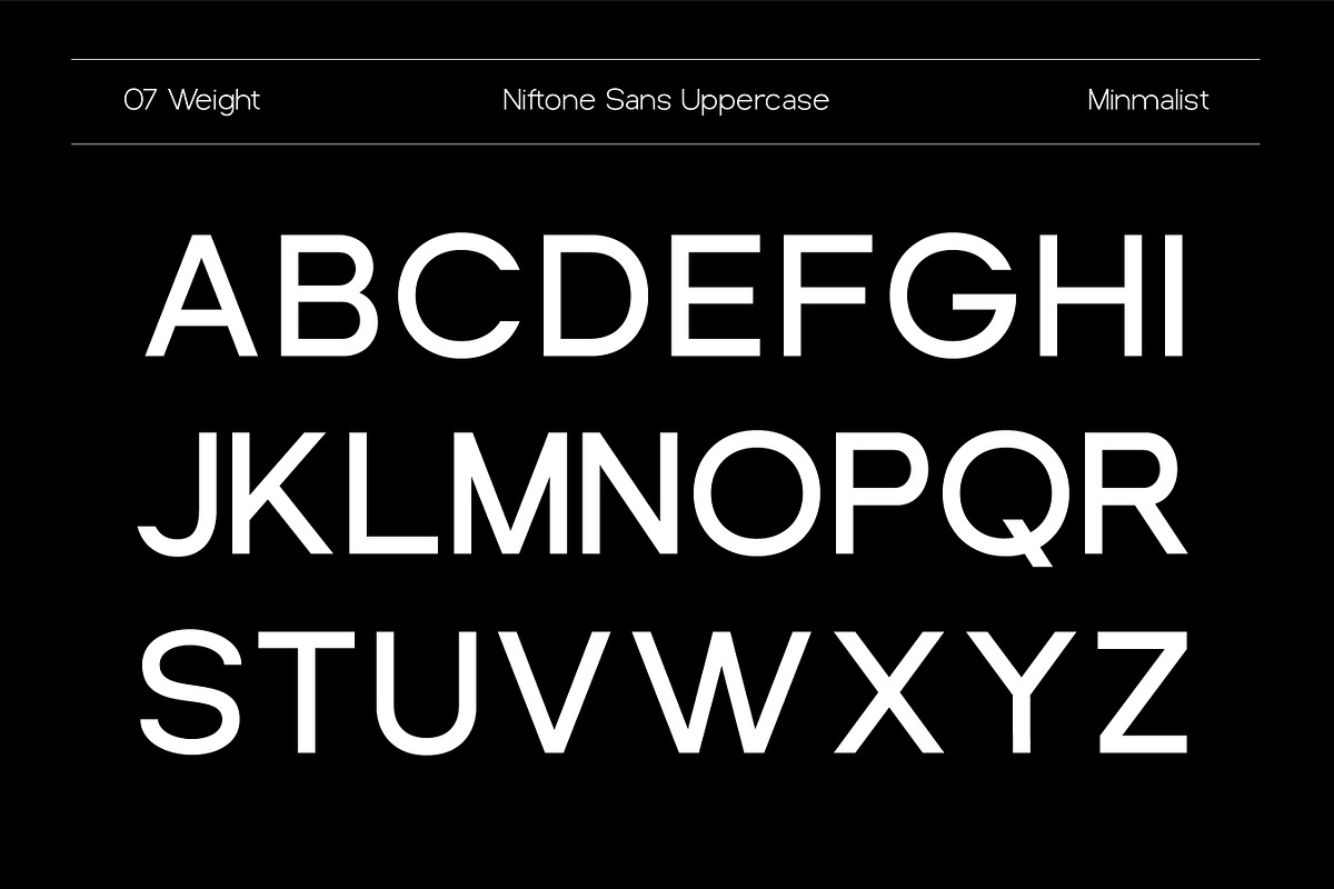 Ziftone - Minimalist Sans Serif Font, a Sans Serif Font by Flawless And Co (Photo 8 of 10)
