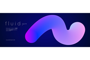 3d Gradient Shape. Beautiful