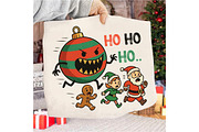 Christmas Ornament Ball Funny Gnome, an Illustration by Libby Wishes (Thumbnail 4 of 8)