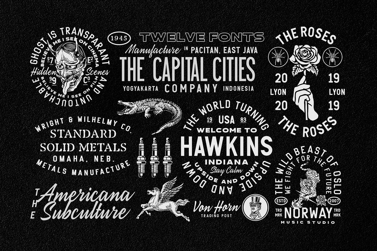 Marlton Font Collection, a Sans Serif Font by Type Colony (Photo 5 of 10)