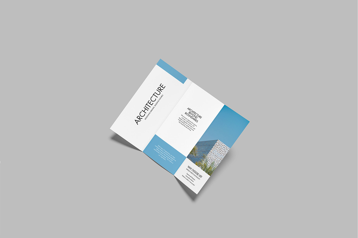 Trifold Brochure Mockup, an Advertising Mockup by lamorastudio (Photo 11 of 12)