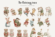 The Christmas town, an Animal Illustration by Mimomy (Thumbnail 12 of 14)