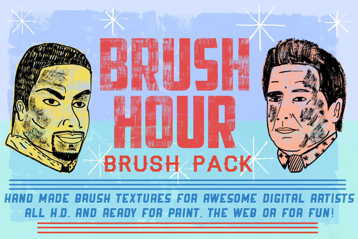 BRUSH HOUR! Brush Pack!, a Brush Add-On by Ed J Brown (Photo 1 of 3)