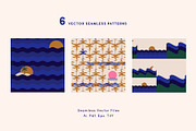 Summer Vector Seamless Patterns, a Pattern Graphic by All This Concept (Thumbnail 3 of 12)